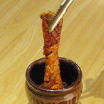 焼肉 伍郷 - 壺づけカルビ88RMB