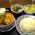 レッドカレー　780円