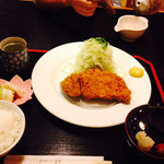 たつみや - ロースカツ定食(小)