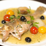 Fresh fish aqua pazza