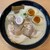 吉風  - 料理写真:鶏豚骨ラーメン900円+味玉100円+チャーシュー2枚250円