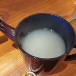 玄蕎麦 路庵 - そば湯