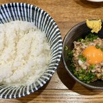 大衆酒場 まるは - 納豆+ライス