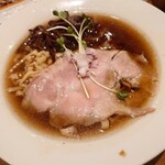 福島屋 - 秋田県 湯の台食堂監修 煮干し醤油ラーメン(1,000円)