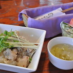 おうちカフェ しぇ・あん - おうちカフェしぇ･あん・週替わ丼￥1,000(2014.10)