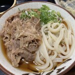 丸池製麺所 - お肉もボリュームあり　流石です！