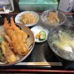 おいしい台所12カ月 - 揚立て！天丼定食（メニュ表記どおり）1,000円