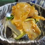 おいしい台所12カ月 - ザーサイやっこ