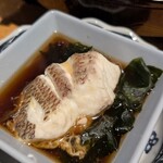 貝バル Baccanale - 真鯛の中華風蒸し