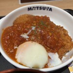 とんかつ 松のや - うまトマハンバーグ、でわなくロースとんかつ