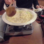 Yamauchi Noujou - 「こだわり鶏白湯スープの炊餃子」の後の「〆のちゃんぽん」