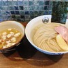 麺屋 みつば - 料理写真:あさりとほたての塩昆布水つけそば(大)

久しぶりに麺屋 みつば クローバーさんへ❤️
今まではつけ麺一筋だったけれど、今回は限定にしてみた。
昆布水は9(日)で終了との記載(確か….)