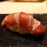 くろ﨑 - 竜飛岬の釣りの鮪　大トロ