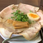 だるま大使 - 「だるまこってりチャーシュー」¥1200+「替え玉」¥150