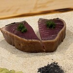 鮨 冨味 - カツオ漬け