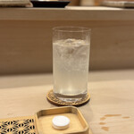 鮨 冨味 - 生レモンサワー