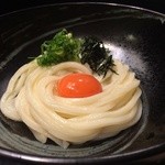 柔製麺 - 蘭王釜玉うどん（温）  570円