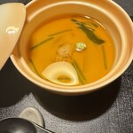 湯主一條 - 茶碗蒸しの餡掛けー茶碗蒸し苦手な私も美味しい‼️て思いました❣️