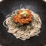 おそばの甲賀 - うにそば