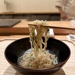 虎白 - 麺自体もしなやかで素晴らしい。