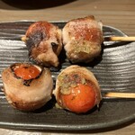 炭焼 極 - 大好き、トマト&豚バラ。