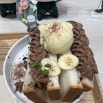 AMO CAFE - 　塹壕バナナアイスサンド