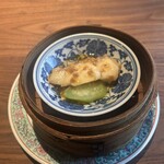 枸杞 - 長崎県産 鯛とトカドヘチマ の自家製XO醤蒸し