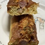 ピーターセン - チーズ・ソーセージドックの断面