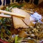 中華そば うえまち - つけ麺　チャーシュー