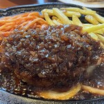 ハローキッド - ✅たまねぎソースの荒びきハンバーグ¥1.386　
　※ハンバーグは200g