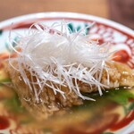 野口 - 2025.6 モウカザメフカヒレ 白髪葱 万願寺とうがらし