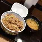 吉野家 - 料理写真:朝牛セット・小盛(519円)2025年11月