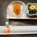 ポチの家 - お通し 優しい味付けで 美味しい