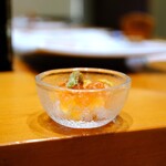 鮨 井上 - ウニとイクラ