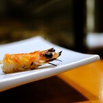 鮨 井上 - 車海老の頭