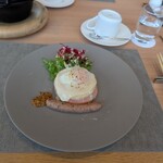 洞爺湖鶴雅リゾート洸の謌 - クロックマダムと自家製ソーセージ