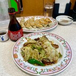 餃子の王将 - 料理写真:初手セッティング