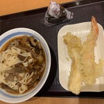 どん太鼓 - キノコあんかけきしめん