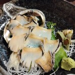 さぶろー - アワビ刺しのアップ