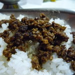 スパイスたっぷりの挽肉