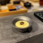 鮨よしかわ 勝 - さつまいものポタージュ