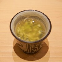 鮨 龍次郎 - 銀杏茶碗蒸し