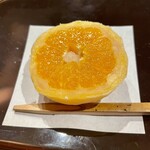 割烹こめを - 〆　みかん