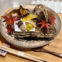 割烹こめを - 中秋の名月　秋の吹き寄八寸