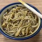 翁そば - カレー汁だけじゃなく　そば量もしっかり