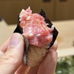 鮨 まつうら - 背トロ中落ち