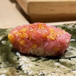 鮨 まつうら - トロたく(追加)