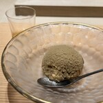 鮨 まつうら - 甘味(黒糖アイス)