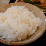 とんかつよしえ - ご飯