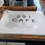251 cafe - メニュー